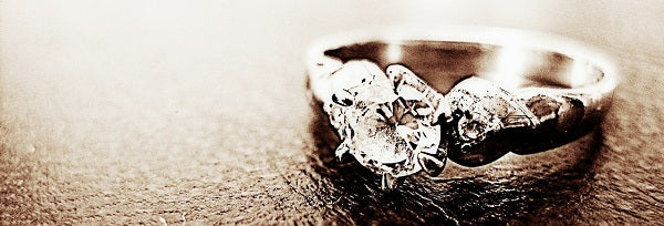 clean engagement ring